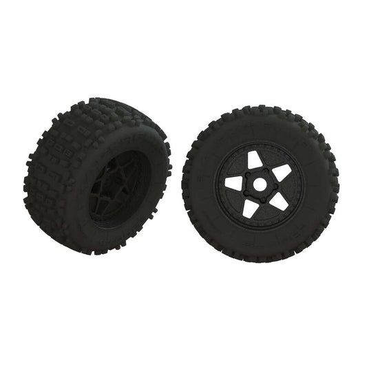 Arrma dBoots Backflip Tire Set, Glued (1 pair)
