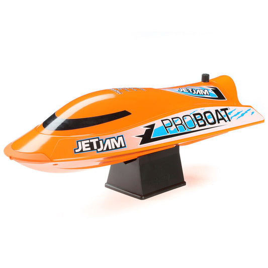 Pro-Boat Jet Jam V2 12" Self-Righting Pool Racer Brushed RTR, Orange