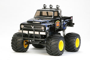 1/1Tamiya RC Midnight Pumpkin Black Edition Monster Truck CW-01 Kit, w/HobbyWing THW 1060 ESC
