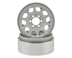 Vanquish Products Method Roost 1.9 Beadlock Crawler Wheels (Silver) (2)