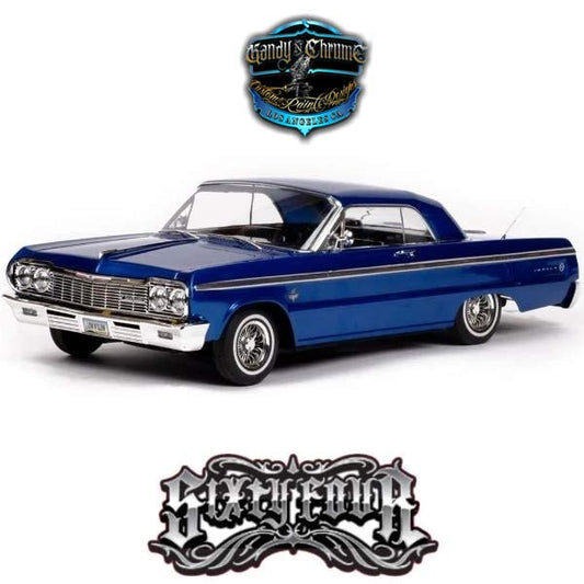 Redcat SixtyFour Lowrider RTR (Blue Kandy & Chrome Edition)