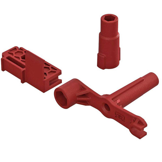 Arrma Chassis Spine Block (Red)