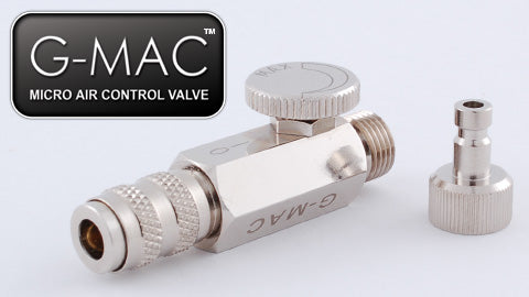 Grex MAC Valve w/ Quick Connect Coupler & Plug
