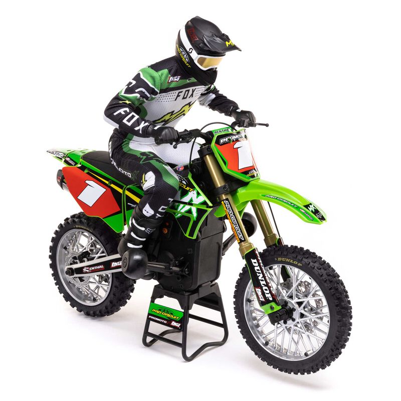 Losi 1/4 Promoto-MX Motorcycle RTR w/ Battery and Charger, Pro-Circuit