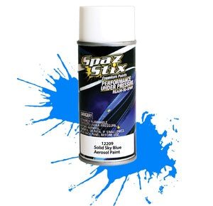 Spazstix Solid Sky Blue Aerosol Paint, 3.5oz Can