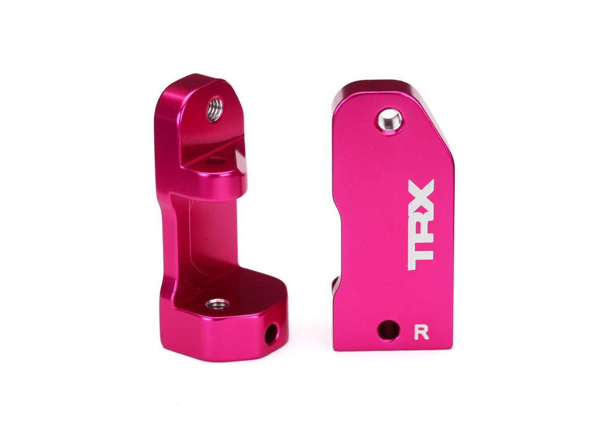 Traxxas Caster Block Aluminum 30D (Pink)