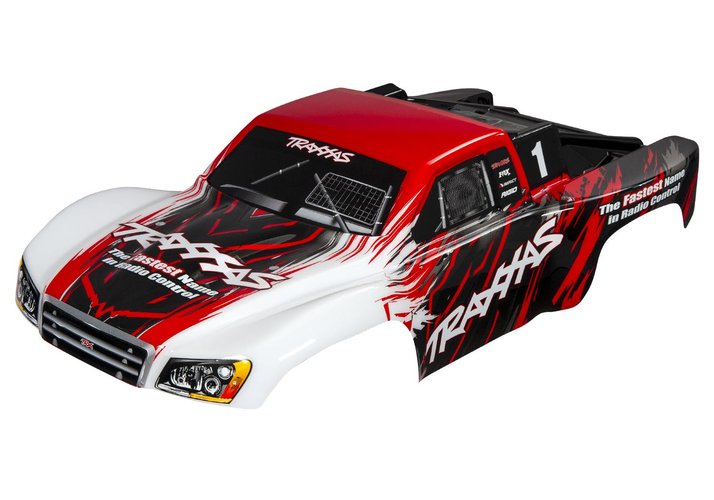 Traxxas Body Slash 4x4 (Red) Painted Decals Applied