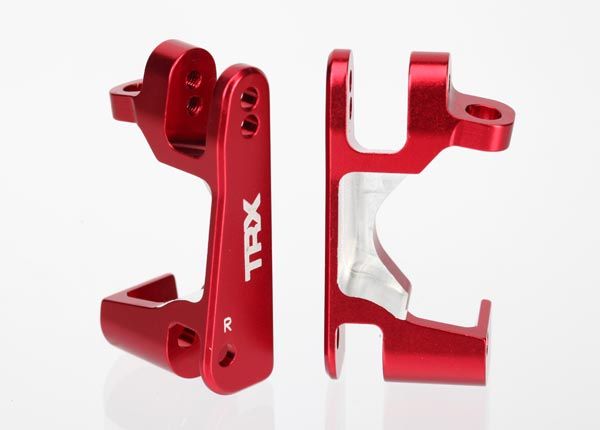 Traxxas Caster Block Aluminum 4x4 (Red)