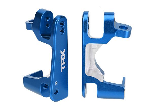 Traxxas Caster Block Aluminum 4x4 (Blue)