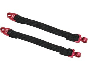 Hot Racing Suspension Travel Limit Straps, 108mm, for Rear Suspension on Traxxas UDR