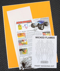 XXX Main Paint Wicked Flames Paint Mask
