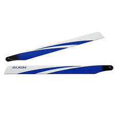 Align 325 Carbon Fiber Blade Set (Blue)
