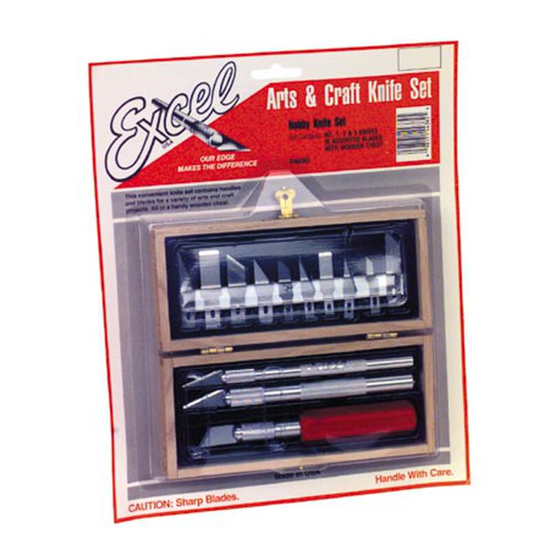 Excel Hobby Knife Set-Carded
