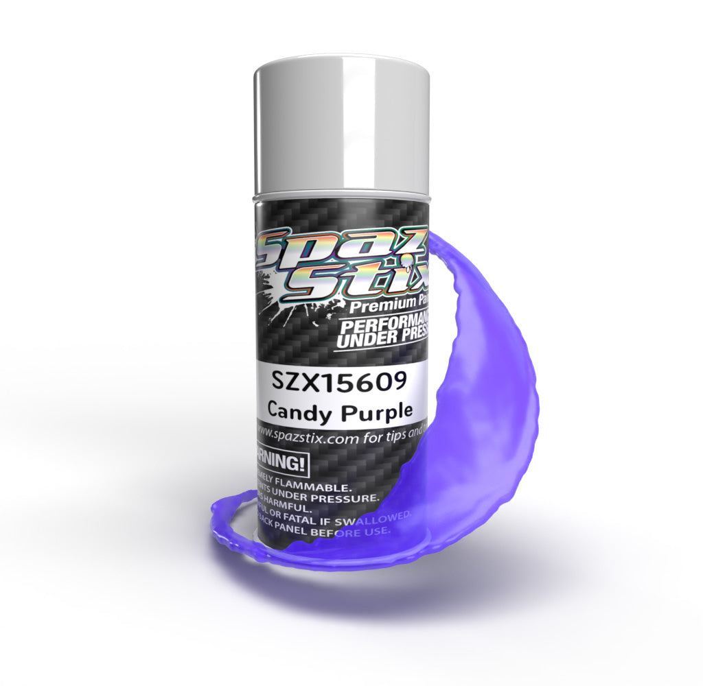 Spazstix Aerosol Paint 3.5oz Can (Candy Purple)