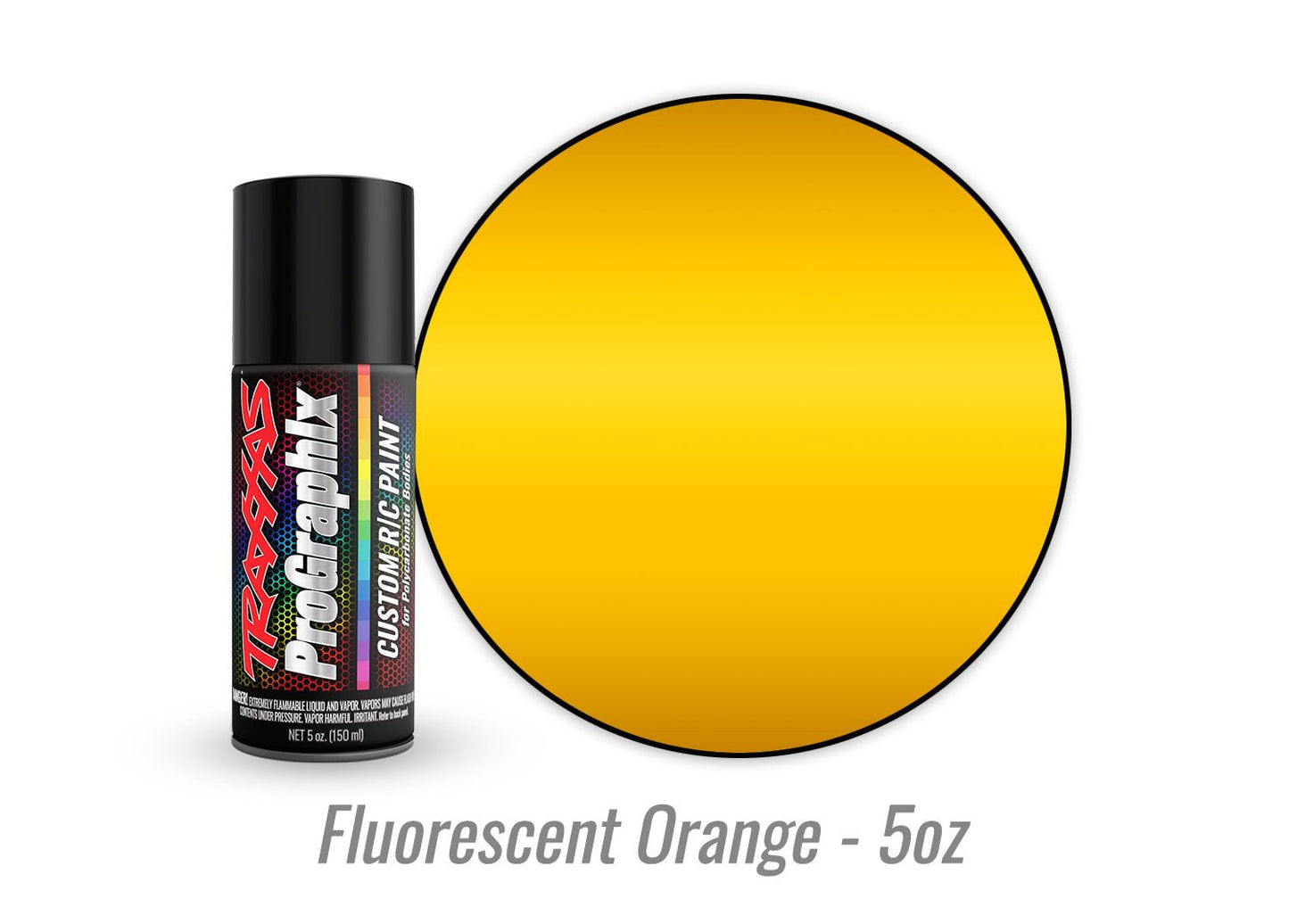 Traxxas Aerosol Paint 5oz Can (Fluorescent Orange)