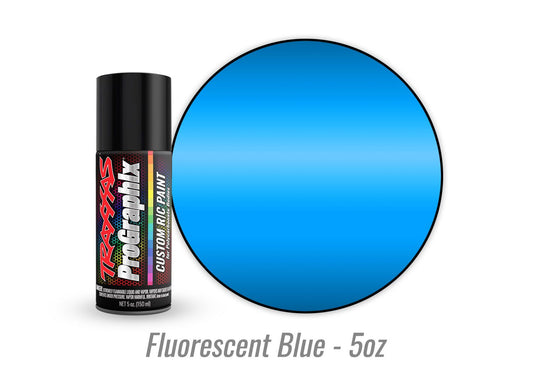 Traxxas Aerosol Paint 5oz Can (Fluorescent Blue)