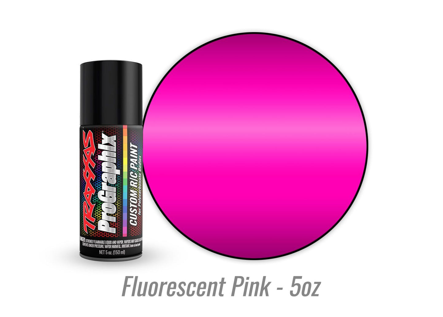 Traxxas Aerosol Paint 5oz Can (Fluorescent Pink)