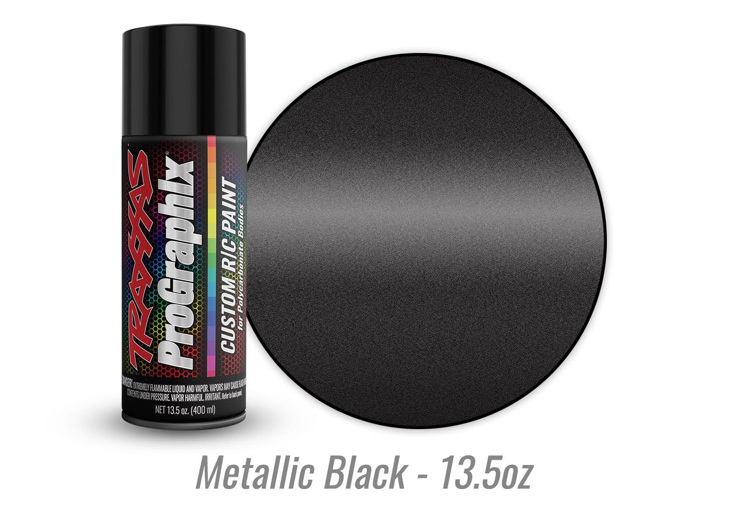 Traxxas Aerosol Paint 13.5oz Can (Metallic Black)